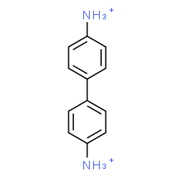 ChemSpider 2D Image | 4,4'-Biphenyldiaminium | C12H14N2