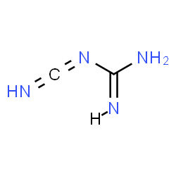 ChemSpider 2D Image | 1-(Iminomethylene)guanidine | C2H4N4