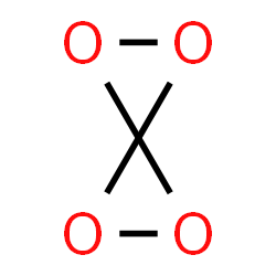 ChemSpider 2D Image | 1,2,4,5-Tetraoxaspiro[2.2]pentane | CO4