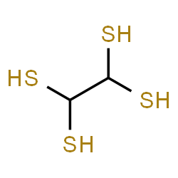 ChemSpider 2D Image | 1,1,2,2-Ethanetetrathiol | C2H6S4