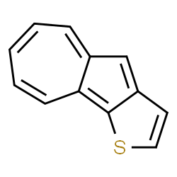 ChemSpider 2D Image | Azuleno[1,2-b]thiophene | C12H8S
