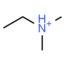 ChemSpider 2D Image | ethyl-dimethyl-ammonium | C4H12N