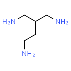 ChemSpider 2D Image | 2-(Aminomethyl)-1,4-butanediamine | C5H15N3