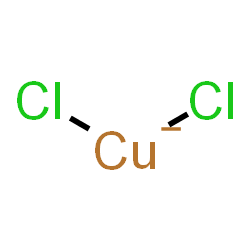 ChemSpider 2D Image | Dichlorocuprate(1-) | Cl2Cu