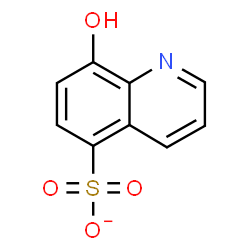 ChemSpider 2D Image | 8-Hydroxy-5-quinolinesulfonate | C9H6NO4S