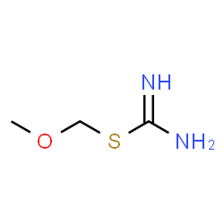 ChemSpider 2D Image | Methoxymethyl carbamimidothioate | C3H8N2OS