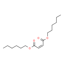 ChemSpider 2D Image | dihexyl maleate | C16H28O4