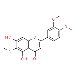 ChemSpider 2D Image | Eupatilin | C18H16O7