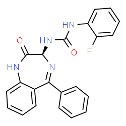 ChemSpider 2D Image | RSV604 | C22H17FN4O2