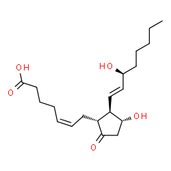 ChemSpider 2D Image | (-)-Prostaglandin E2 | C20H32O5