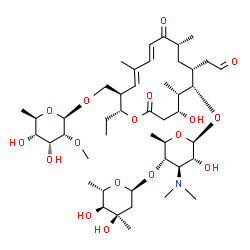 ChemSpider 2D Image | Macrocin | C45H75NO17