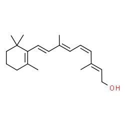 ChemSpider 2D Image | 11-cis Retinol | C20H30O