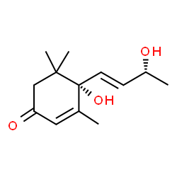 ChemSpider 2D Image | Blumenol A | C13H20O3