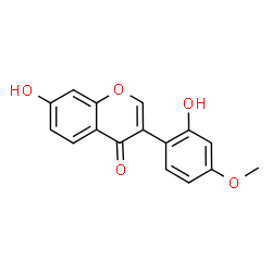ChemSpider 2D Image | 2'-Hydroxyformononetin | C16H12O5
