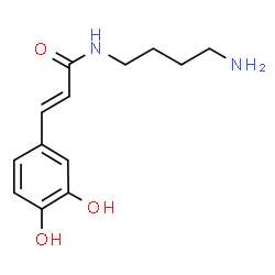 ChemSpider 2D Image | N-Caffeoylputrescine | C13H18N2O3