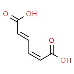 ChemSpider 2D Image | (E,Z)-muconic acid | C6H6O4