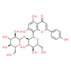 ChemSpider 2D Image | Flavosativaside | C27H30O15