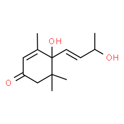ChemSpider 2D Image | vomifoliol | C13H20O3