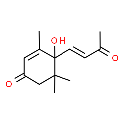 ChemSpider 2D Image | Dehydrovomifoliol | C13H18O3