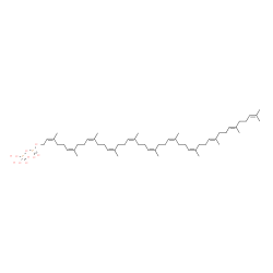 ChemSpider 2D Image | di-trans,poly-cis-undecaprenyl diphosphate | C55H92O7P2
