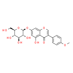 ChemSpider 2D Image | Sissotrin | C22H22O10