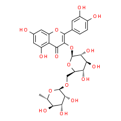 ChemSpider 2D Image | Rutin | C27H30O16
