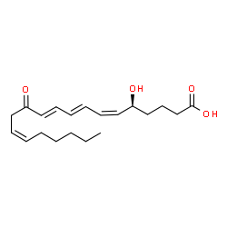 ChemSpider 2D Image | 12-Oxoleukotriene B4 | C20H30O4