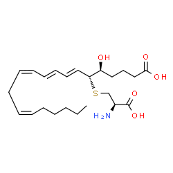 ChemSpider 2D Image | Leukotriene E4 | C23H37NO5S