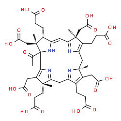 ChemSpider 2D Image | precorrin-5 | C45H54N4O17