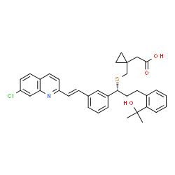 ChemSpider 2D Image | Montelukast | C35H36ClNO3S