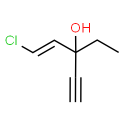 ChemSpider 2D Image | Ethchlorvynol | C7H9ClO