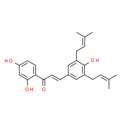 ChemSpider 2D Image | Abyssinone VI | C25H28O4