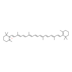 ChemSpider 2D Image | Î²-Carotene 5,6-epoxide | C40H56O