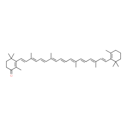 ChemSpider 2D Image | Echinenone | C40H54O