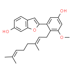 ChemSpider 2D Image | Mulberrofuran A | C25H28O4
