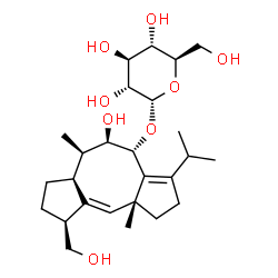 ChemSpider 2D Image | Fusicoccin H | C26H42O8