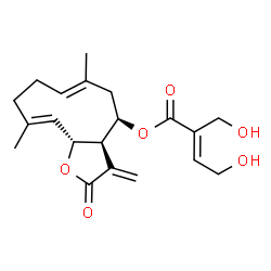 ChemSpider 2D Image | eupatoriopicrin | C20H26O6