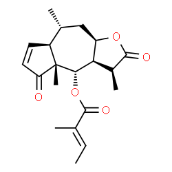 ChemSpider 2D Image | Microhelenin C | C20H26O5