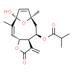 ChemSpider 2D Image | Tagitinin F | C19H24O6