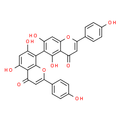 ChemSpider 2D Image | agathisflavone | C30H18O10