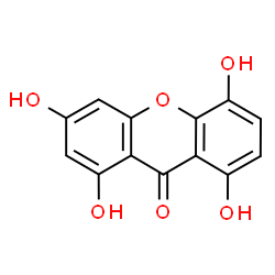 ChemSpider 2D Image | Bellidin | C13H8O6