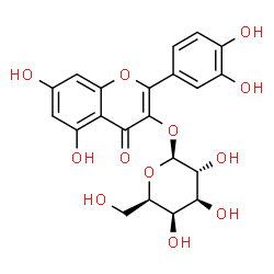 ChemSpider 2D Image | Hyperoside | C21H20O12