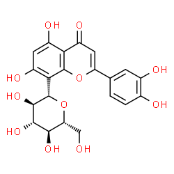 ChemSpider 2D Image | Orientin | C21H20O11