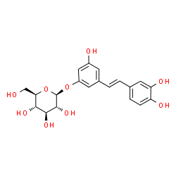 ChemSpider 2D Image | Astringin | C20H22O9