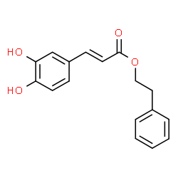 ChemSpider 2D Image | Caffeic acid phenethyl ester | C17H16O4