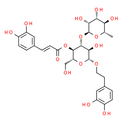 ChemSpider 2D Image | verbascoside | C29H36O15