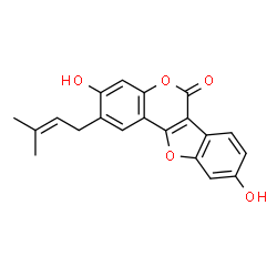 ChemSpider 2D Image | Psoralidin | C20H16O5