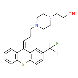 ChemSpider 2D Image | Flupentixol | C23H25F3N2OS
