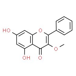 ChemSpider 2D Image | 3-O-Methylgalangin | C16H12O5