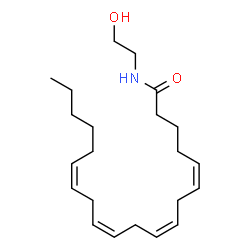 ChemSpider 2D Image | Anandamide | C22H37NO2